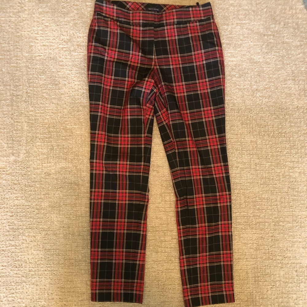 Tommy red plaid pants